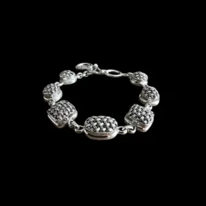 Zilveren dames armband Rila