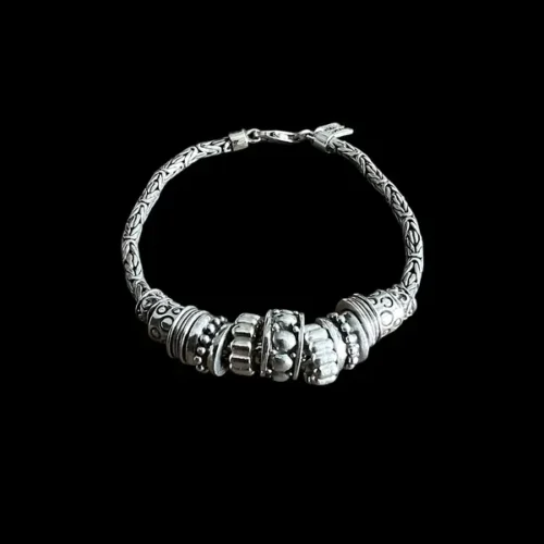Zilveren dames armband Samarah