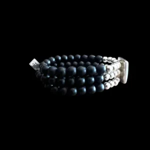 Kralen armband Toulouse triple colour