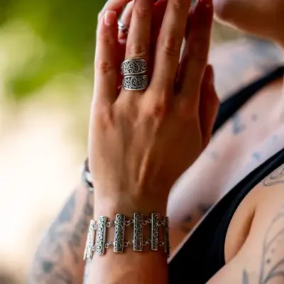 Zilveren dames ring Julia