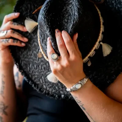 Zilveren dames ring Rani