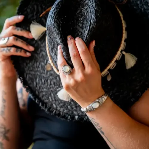 Zilveren dames ring Rani