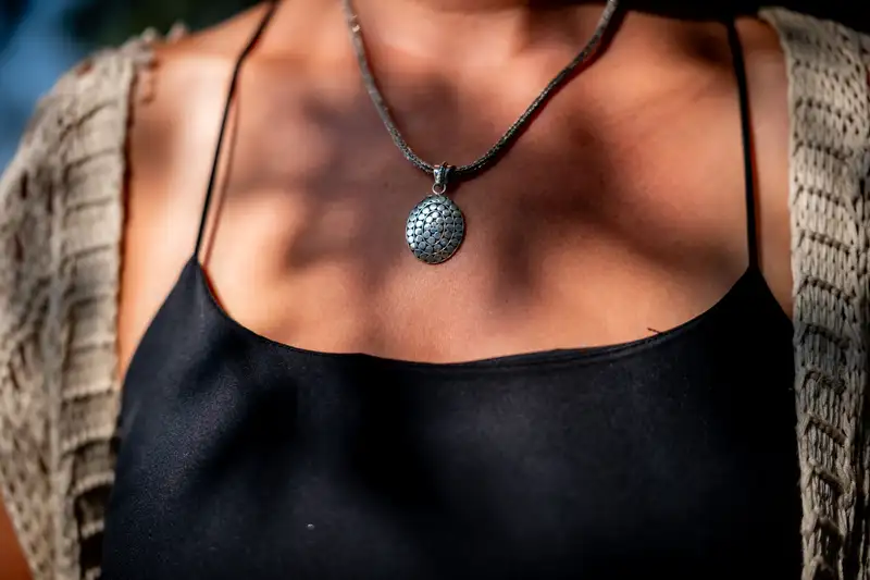 Zilveren hanger Dunja 2 Zilveren hanger Dunja - Afbeelding 2