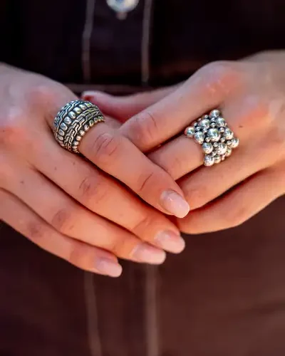 Zilveren dames ring Younity