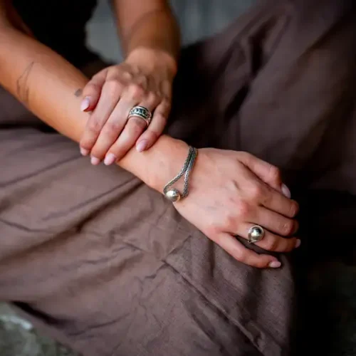 Zilveren dames armband Amanda