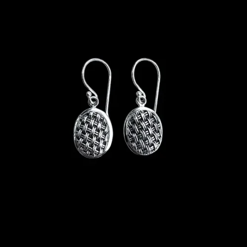 Zilveren oorbellen Rila