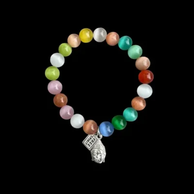 Kralen armband Tiger eye colour