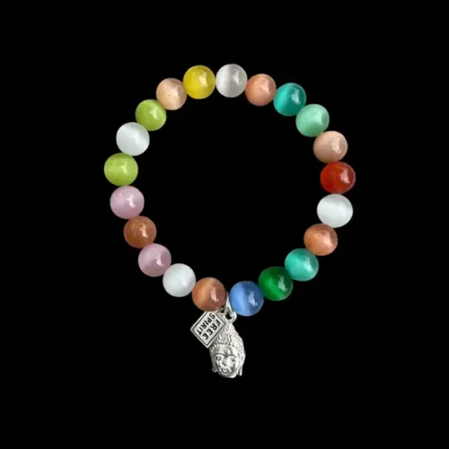 Kralen armband Tiger eye colour