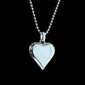 Zilveren hanger My love