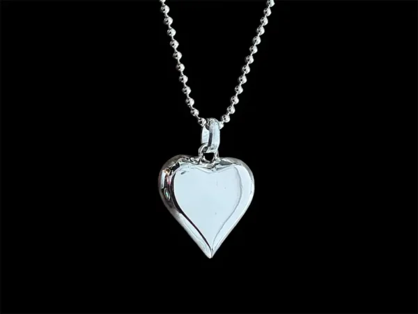 Zilveren hanger My love