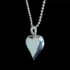 Zilveren hanger My love