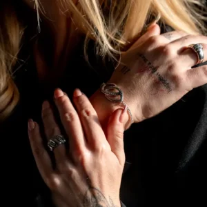 Zilveren dames ring Lou