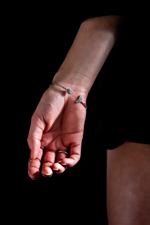 Zilveren dames armband Wave 4 Zilveren dames armband Wave - Afbeelding 4