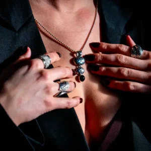 Zilveren dames ring Viola