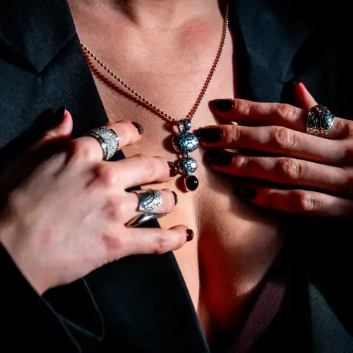 Zilveren dames ring Viola