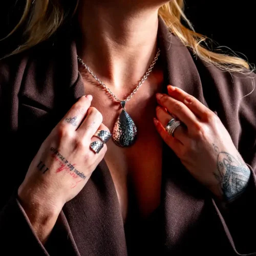 zilveren dames ring Loula big