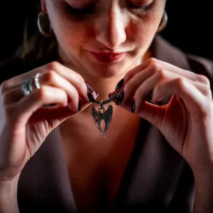 Zilveren hanger Angel