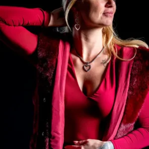 Zilveren oorbellen Wish hart