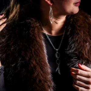 Zilveren oorbellen Fiene