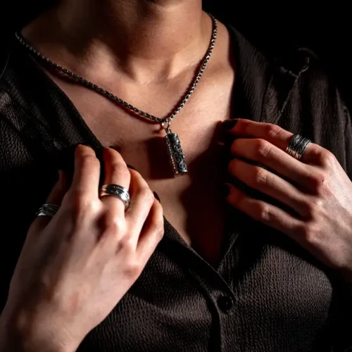 Zilveren prayer box Leah