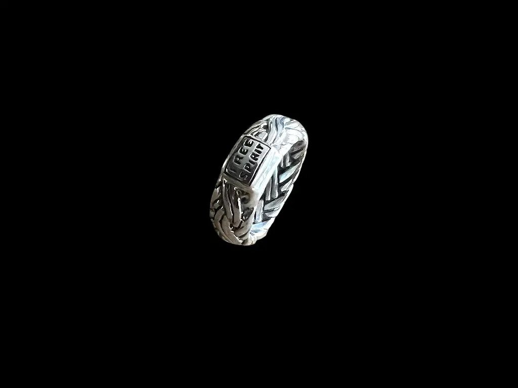 Zilveren dames en heren ring Truth 2 Zilveren dames en heren ring Truth - Afbeelding 2