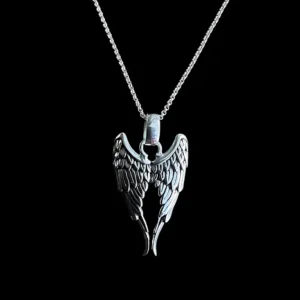 Zilveren hanger Angel