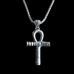 Zilveren hanger Ankh