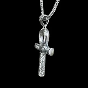 Zilveren hanger Ankh