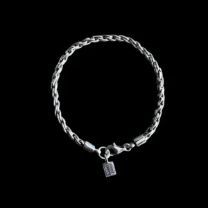 Zilveren dames en heren armband Fidji