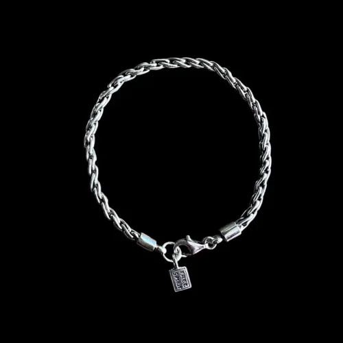 Zilveren dames en heren armband Fidji