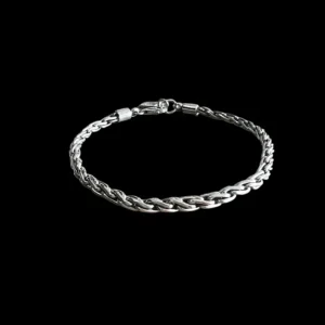 Zilveren dames en heren armband Fidji