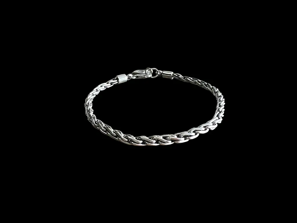 Zilveren dames en heren armband Fidji 2 Zilveren dames en heren armband Fidji - Afbeelding 2