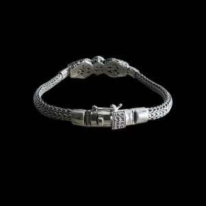 Zilveren dames armband Conchita