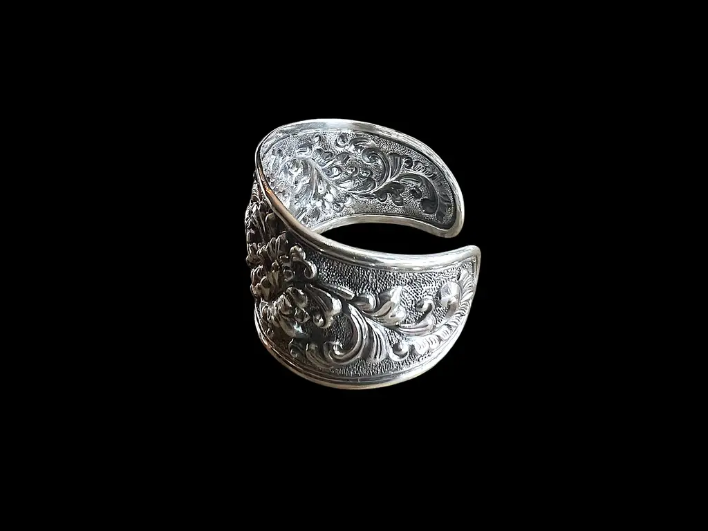 Zilveren dames armband Flowers of Bali 3 Zilveren dames armband Flowers of Bali - Afbeelding 3