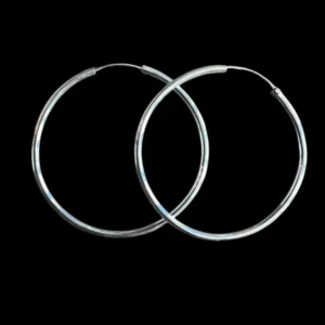 Zilveren oorbellen Citra big