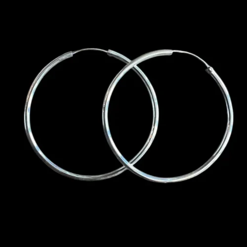 Zilveren oorbellen Citra big