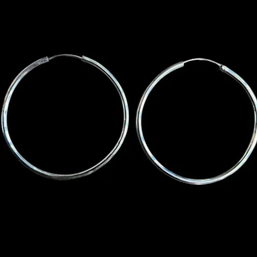 Zilveren oorbellen Citra