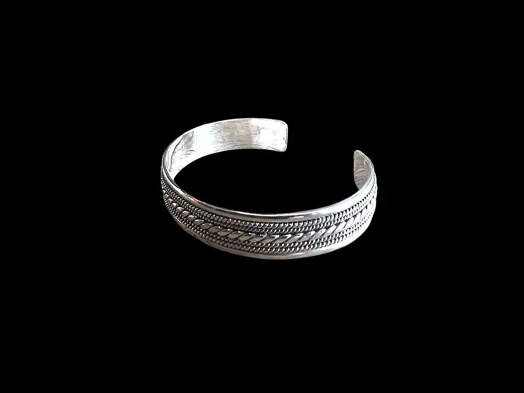 Zilveren dames en heren armband Bailey 3 Zilveren dames en heren armband Bailey - Afbeelding 3