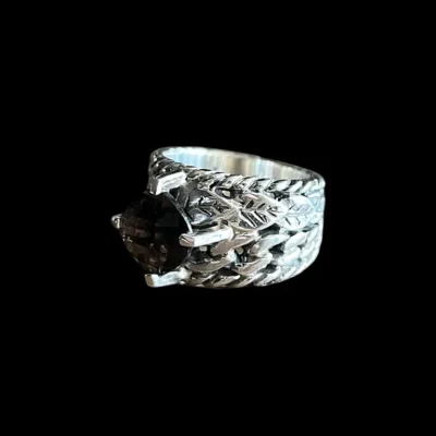 Zilveren dames ring Ferinda
