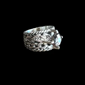 Zilveren dames ring Ferinda