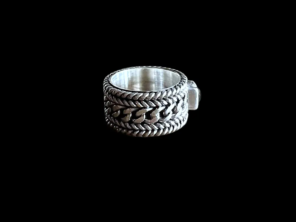 Zilveren dames en heren ring Salina 4 Zilveren dames en heren ring Salina - Afbeelding 4