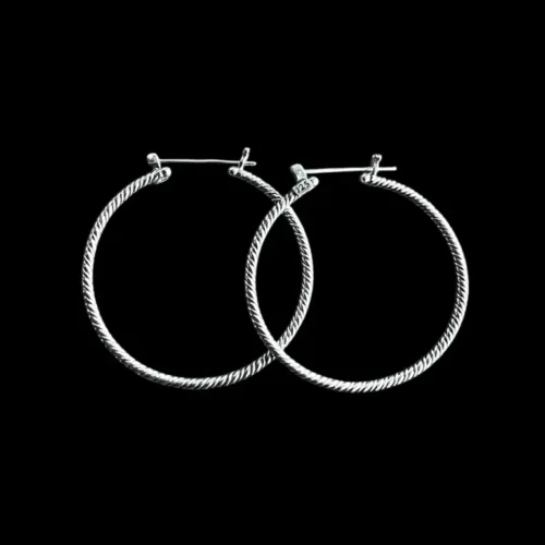 Zilveren oorbellen Laika