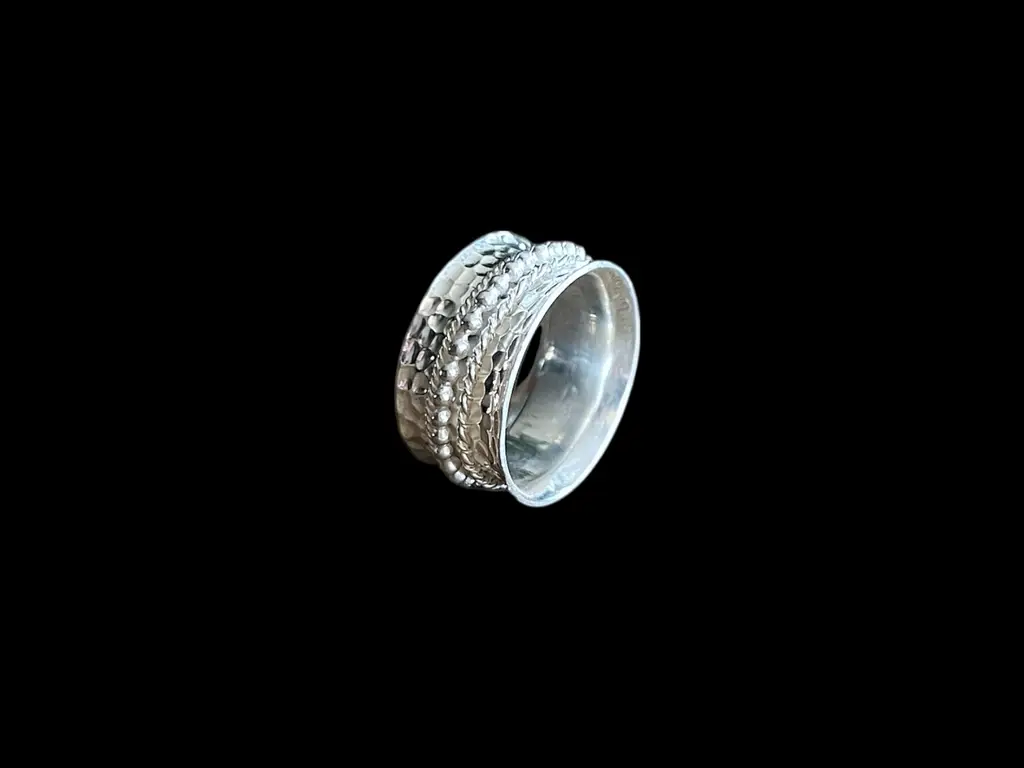 Zilveren dames ring Loula 2 Zilveren dames ring Loula - Afbeelding 2