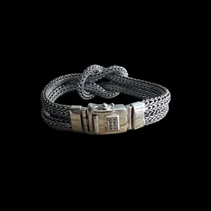 Zilveren dames armband Ischa