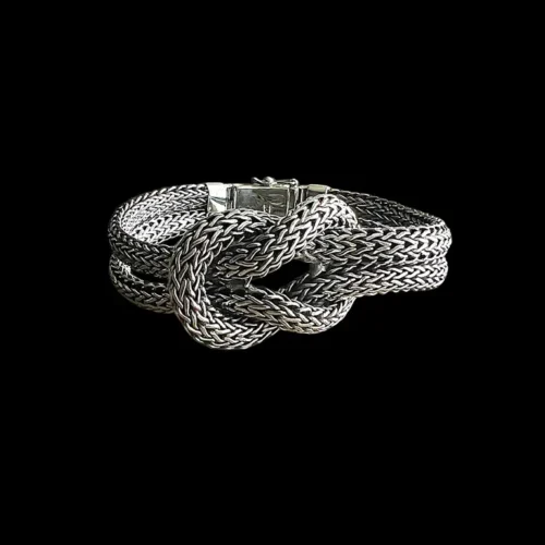 Zilveren dames armband Ischa