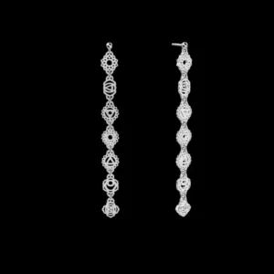 Zilveren oorbellen Chakra