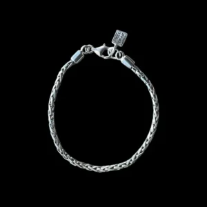 Zilveren dames en heren armband Luka