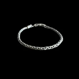 Zilveren dames en heren armband Luka