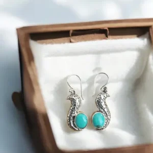 Zilveren oorbellen Frieda