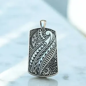 Zilveren hanger Maori limited edition